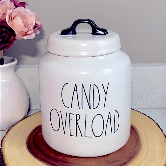 Rae Dunn Other - ❗️RAE DUNN CANDY OVERLOAD HALLOWEEN HOLIDAY FARMHOUSE CANISTER